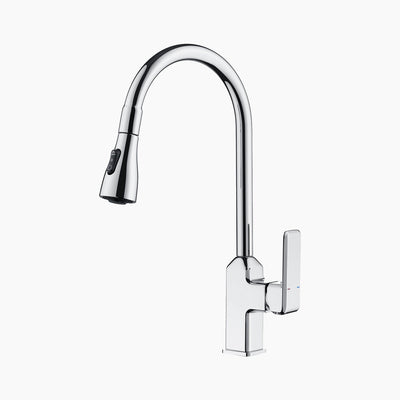 Metora Copper Kitchen Pull-Down Faucet with 3 Water Outlet Modes-KF2201