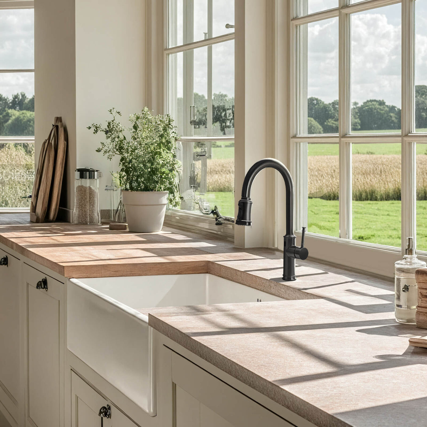 Metora Touchless Sensor & Pull-Down Kitchen Faucet - KF2210