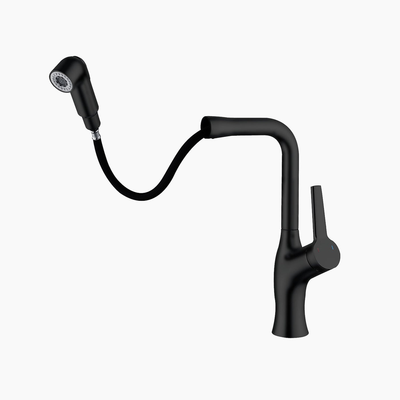 Metora Single-Hole Rotatable and Pull-Out Faucet-BF2205