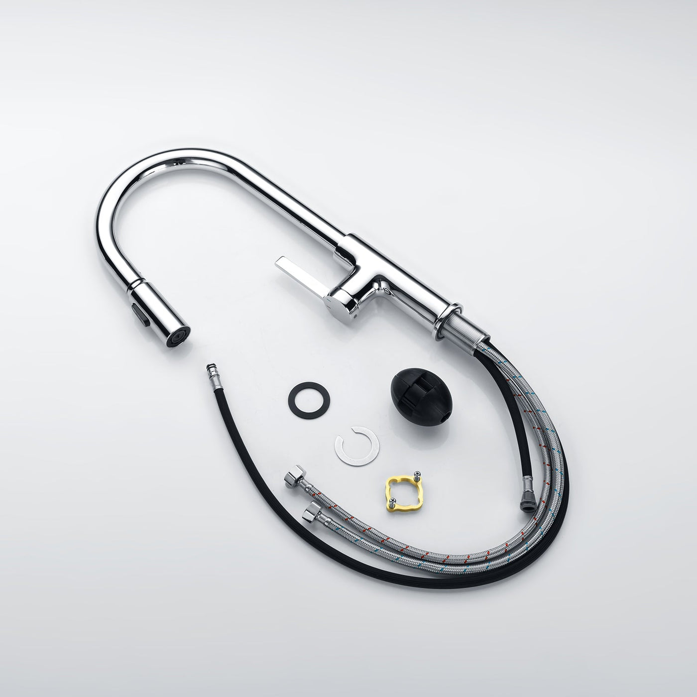 Metora Copper Kitchen Pull-Down Faucet with 3 Water Outlet Modes-KF2202