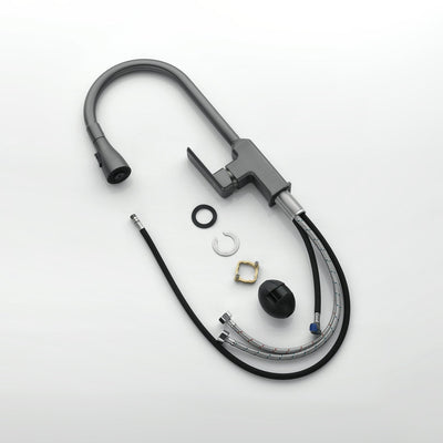 Metora Copper Kitchen Pull-Down Faucet with 3 Water Outlet Modes-KF2201