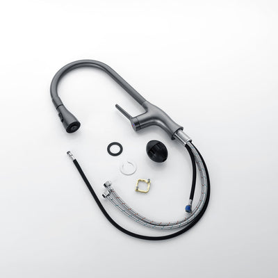 Metora Copper Kitchen Pull-Down Faucet with 3 Water Outlet Modes-KF2203