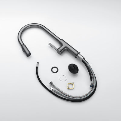 Metora Copper Kitchen Pull-Down Faucet with 3 Water Outlet Modes-KF2202