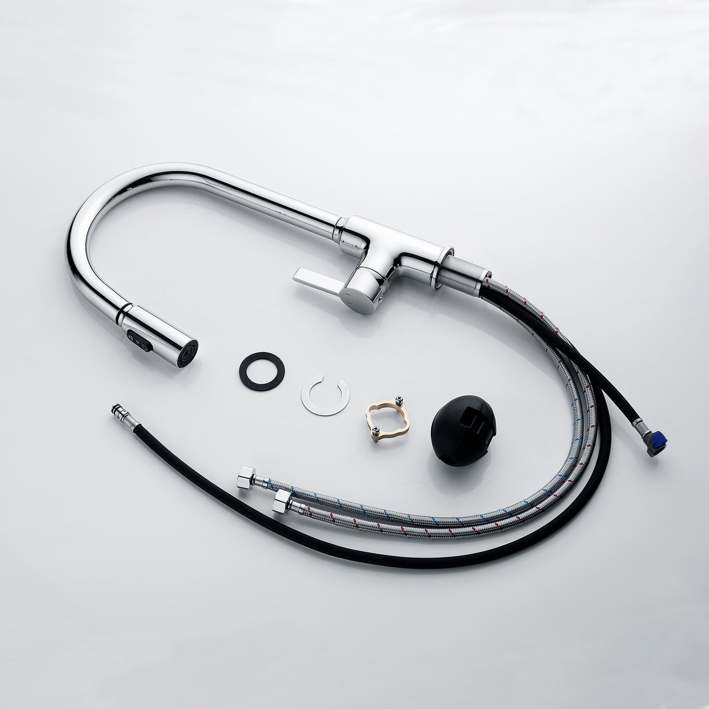 Metora Copper Kitchen Pull-Down Faucet with 3 Water Outlet Modes-KF2204