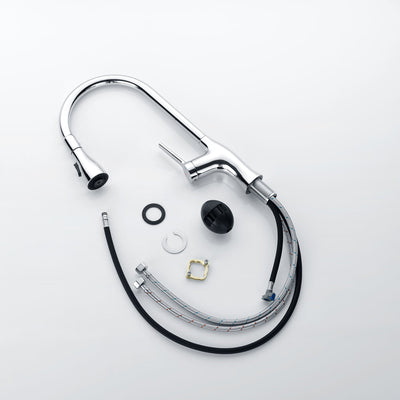 Metora Copper Kitchen Pull-Down Faucet with 3 Water Outlet Modes-KF2203