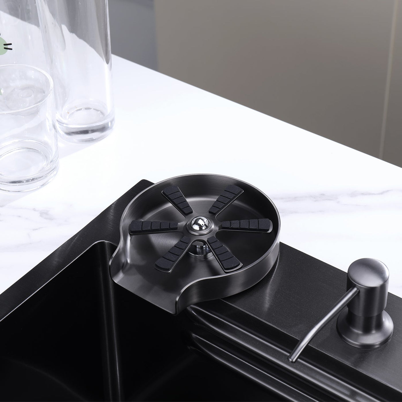 Metora Countertop Glass Rinser For Home / Cafe / Bar / Restaurant KFR2202