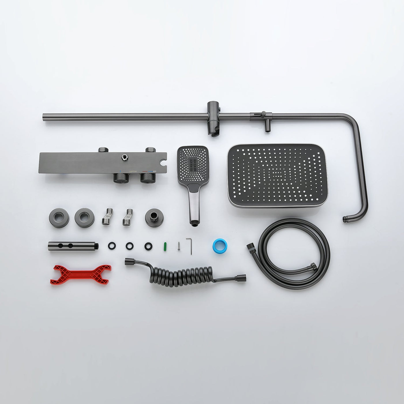 Metora Shower System with Temperature Display and 4 Water Outlet Modes-SST2201