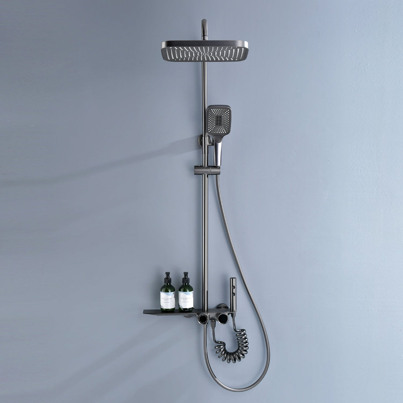 Metora Shower System with Temperature Display and 4 Water Outlet Modes-SST2201