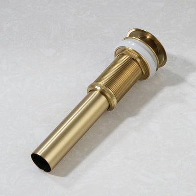 Metora Bathroom Sink Pop Up Drain Stopper Without Overflow-D01