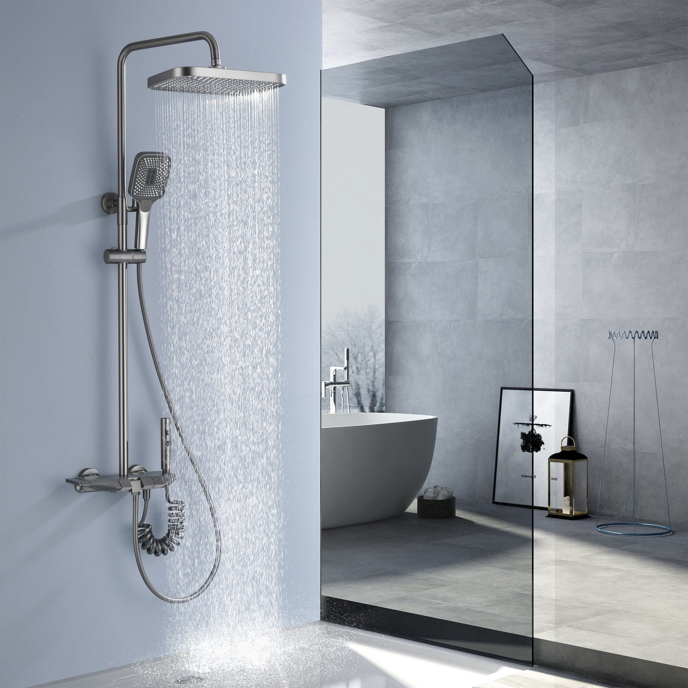 Metora Thermostatic Shower System with 4 Water Outlet Modes-SS2201