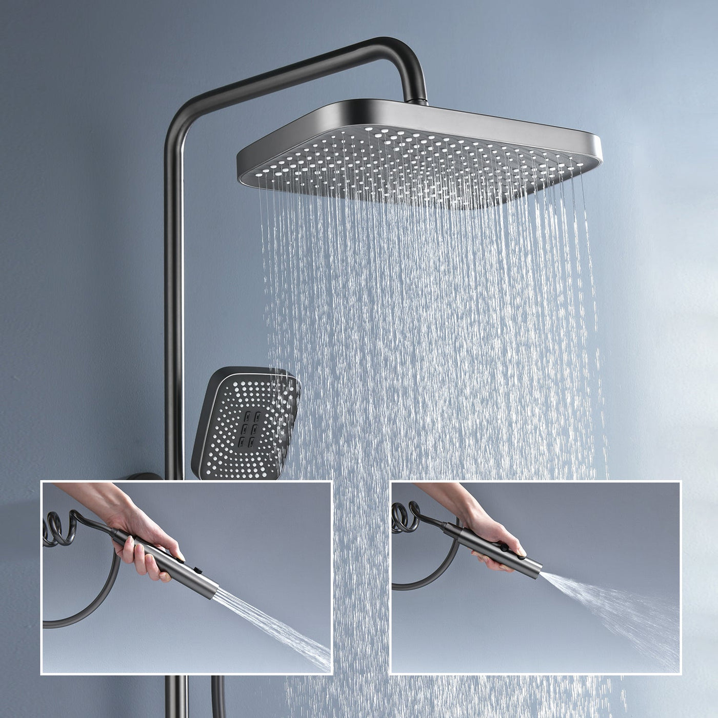 Metora Shower System with 4 Water Outlet Modes-SS2202