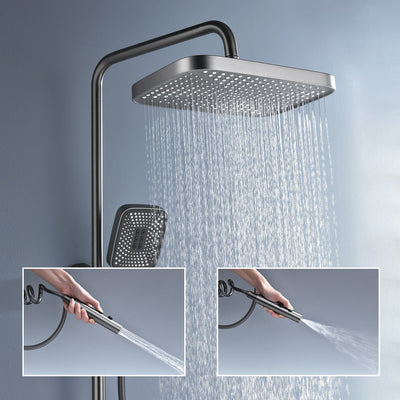 Metora Shower System with Temperature Display and 4 Water Outlet Modes-SST2201