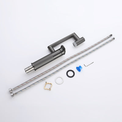 Metora 1080° Rotatable Single-Hole Bathroom Faucet With Temperature Display-BF2208-PRO