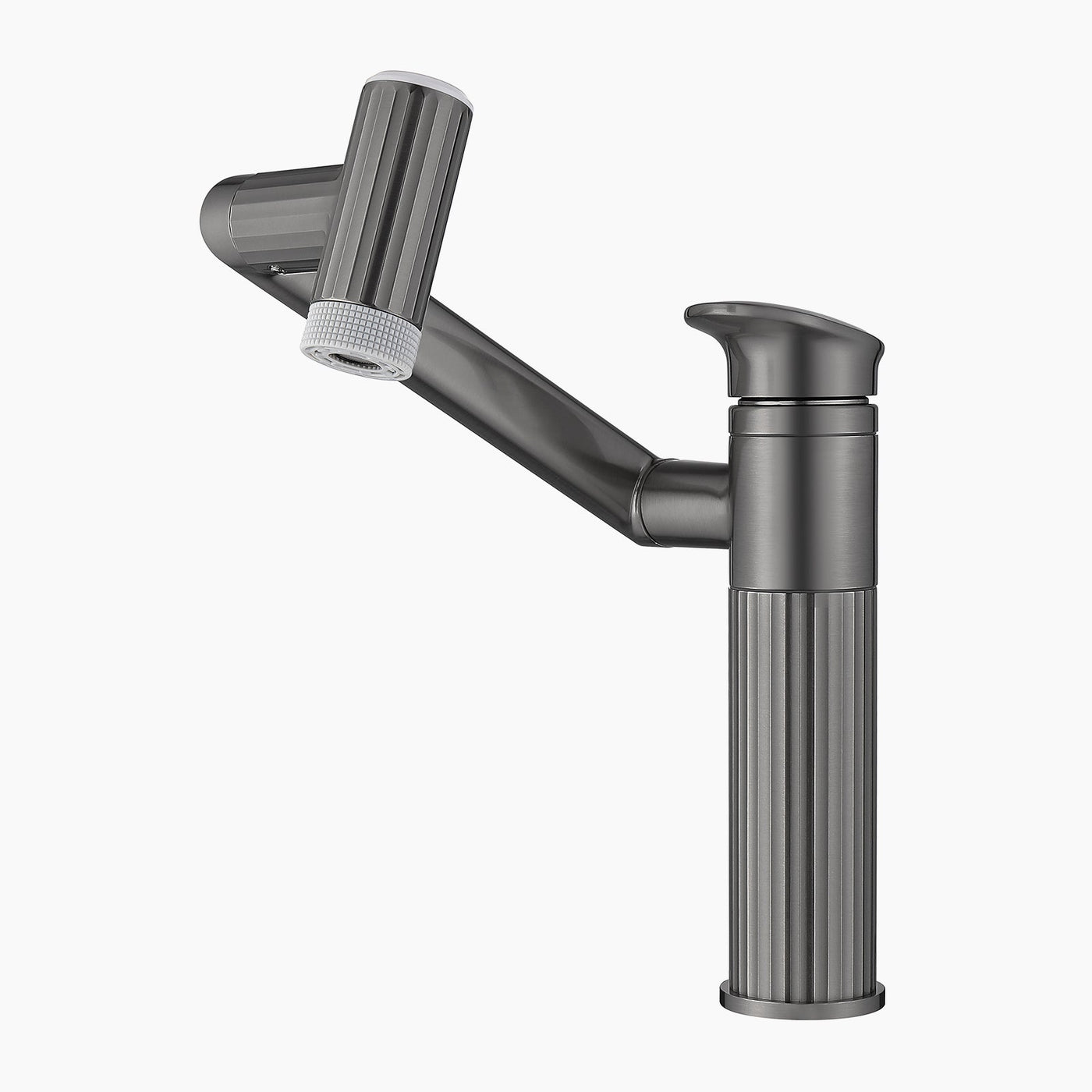Metora 1080° Rotatable Single-Hole Bathroom Faucet With Temperature Display-BF2208-PRO