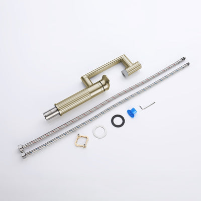 Metora 1080° Rotatable Single-Hole Bathroom Faucet With Temperature Display-BF2208-PRO