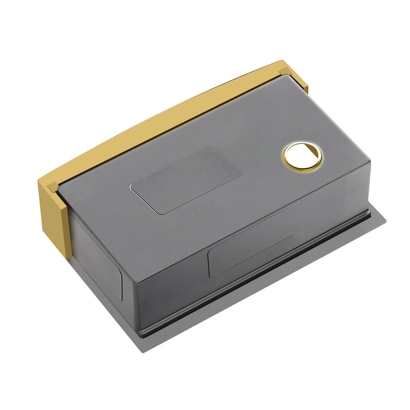 Metora 33"x 22" Apron Front Single Bowl Stainless Steel Farmhouse Kitchen Sink With Grid and Basket Strainer-FS2501