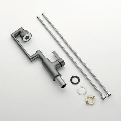 Metora Copper Rotatable Faucet with 5 Water Outlet Modes-KF2205