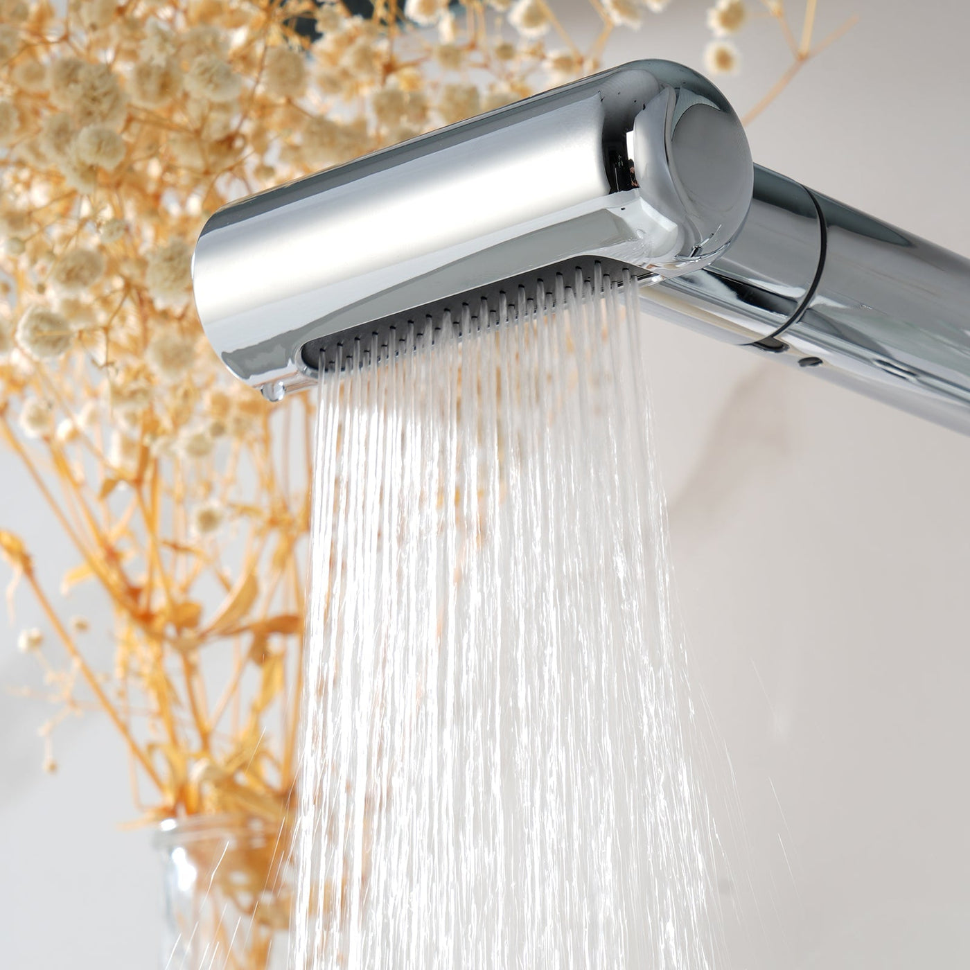 Metora Single-Hole Waterfall & Pull-Out Liftable Bathroom Faucet-BF2209