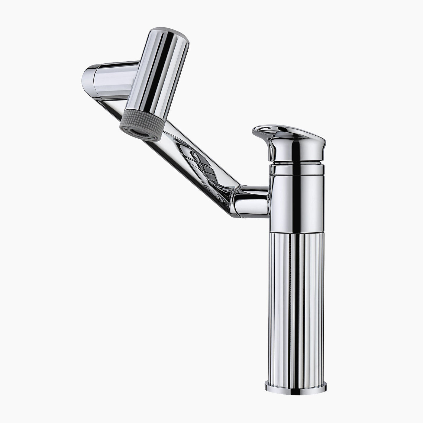 Metora 1080° Rotatable Single-Hole Bathroom Faucet With Temperature Display-BF2208-PRO