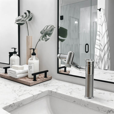 Metora 360° Rotatable Single-Hole Bathroom Faucet-BF2208