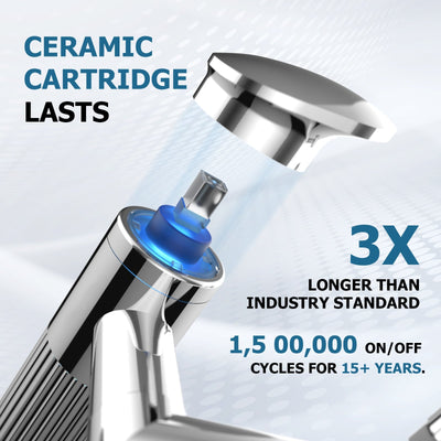 Metora 360° Rotatable Single-Hole Bathroom Faucet-BF2208