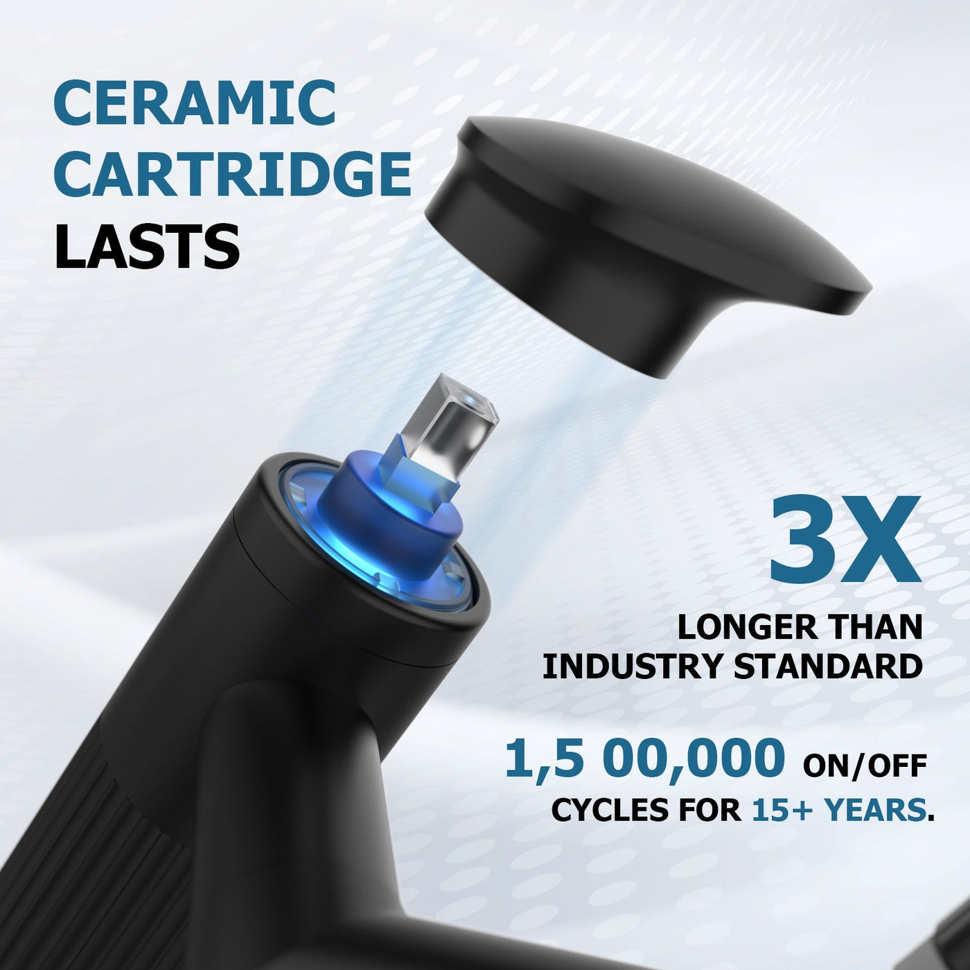 Metora 360° Rotatable Single-Hole Bathroom Faucet-BF2208