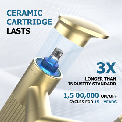 Metora 360° Rotatable Single-Hole Bathroom Faucet-BF2208