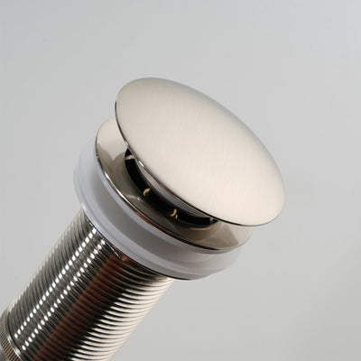 Metora Bathroom Sink Pop Up Drain Stopper Without Overflow-D01