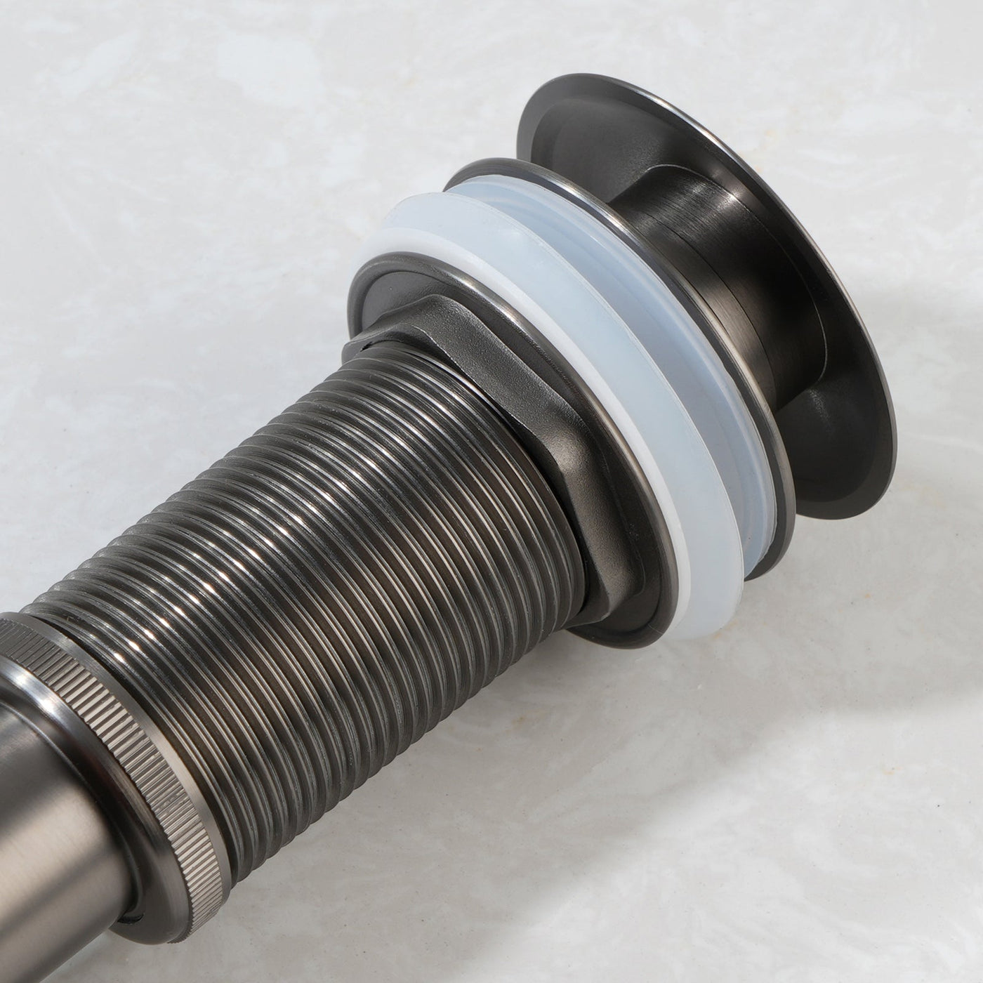 Metora Bathroom Sink Pop Up Drain Stopper Without Overflow-D01