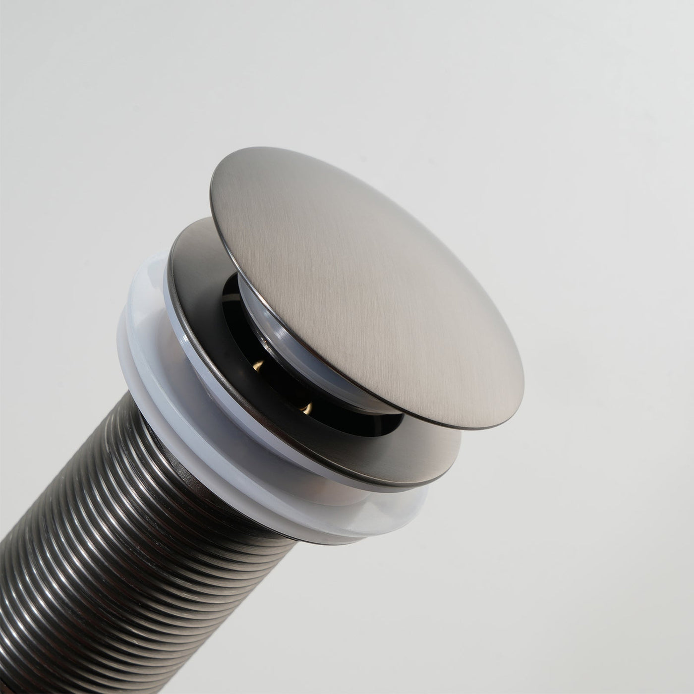 Metora Bathroom Sink Pop Up Drain Stopper Without Overflow-D01