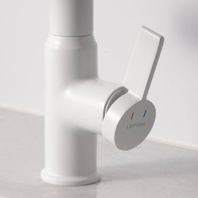 Recertified-Metora Single-Hole Rotatable Faucet with Temperature Display-BF2204-US