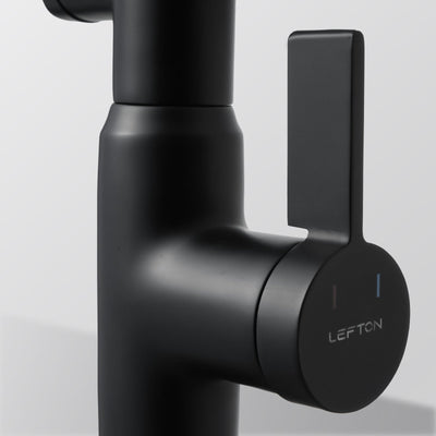 Recertified-Metora Single-Hole Rotatable Faucet with Temperature Display-BF2204-US