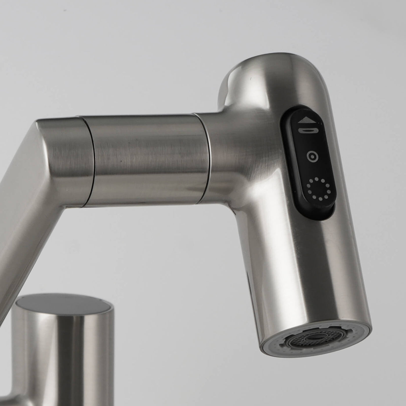 Recertified-Metora Single-Hole Rotatable Faucet with Temperature Display-BF2204-US