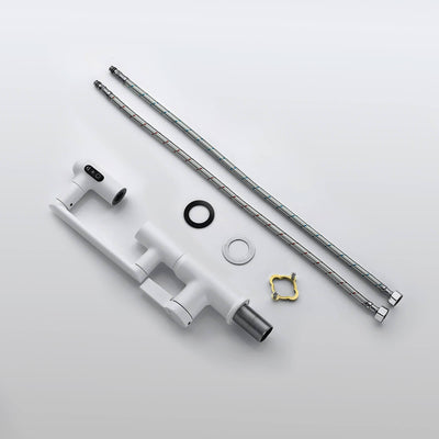 Metora Single-Hole Rotatable Faucet with Temperature Display-BF2204