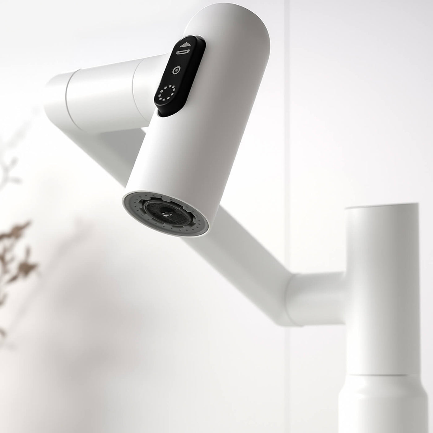 Metora Single-Hole Rotatable Faucet with Temperature Display-BF2204