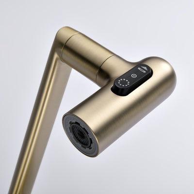 Metora Single-Hole Rotatable Faucet with Temperature Display-BF2204