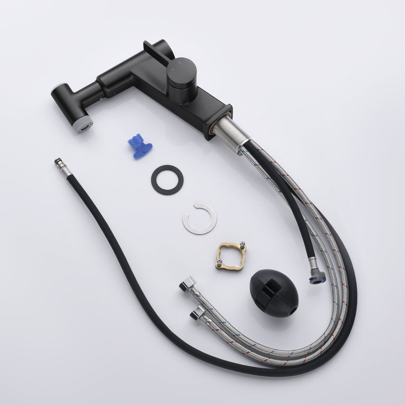 Metora Pull-Out Faucet with Temperature Display & LED Light - BF2207