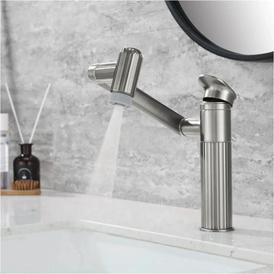 Metora 360° Rotatable Single-Hole Bathroom Faucet-BF2208