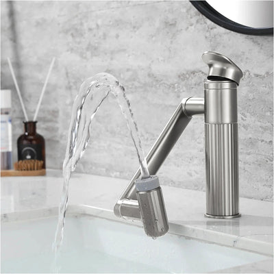 Metora 360° Rotatable Single-Hole Bathroom Faucet-BF2208
