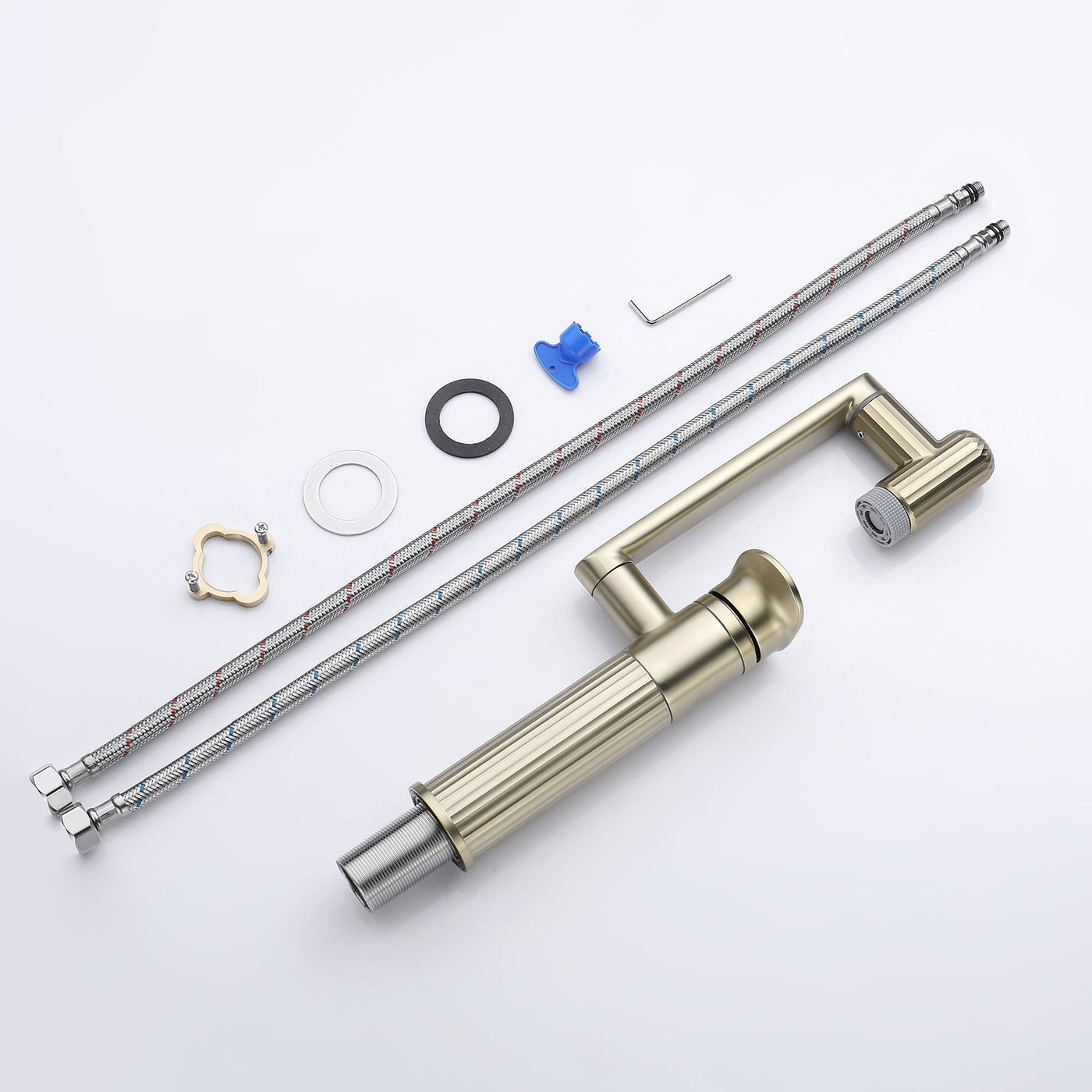 Metora 360° Rotatable Single-Hole Bathroom Faucet-BF2208