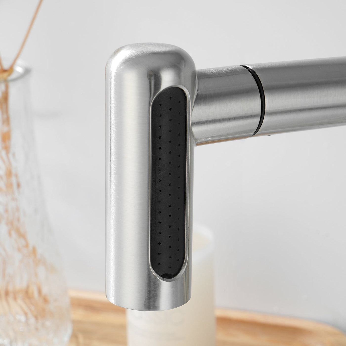 Metora Single-Hole Waterfall & Pull-Out Liftable Bathroom Faucet-BF2209