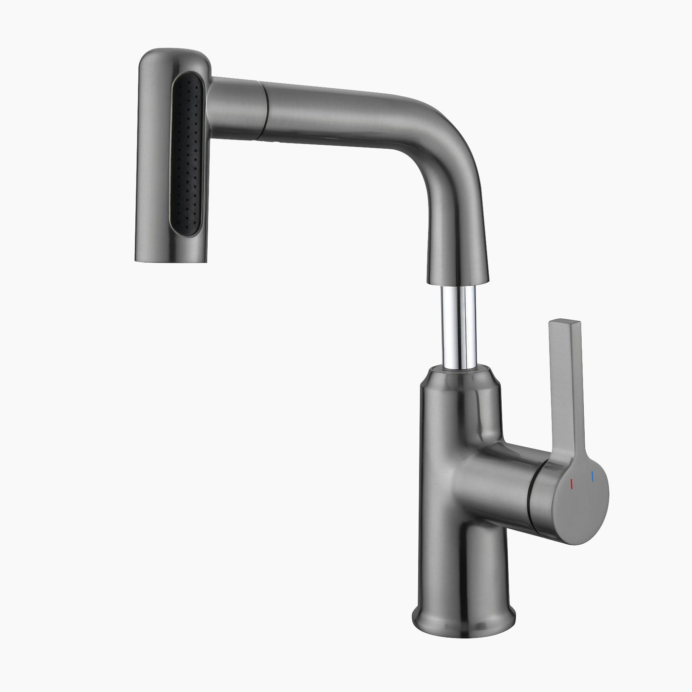 Metora Single-Hole Waterfall & Pull-Out Liftable Bathroom Faucet-BF2209