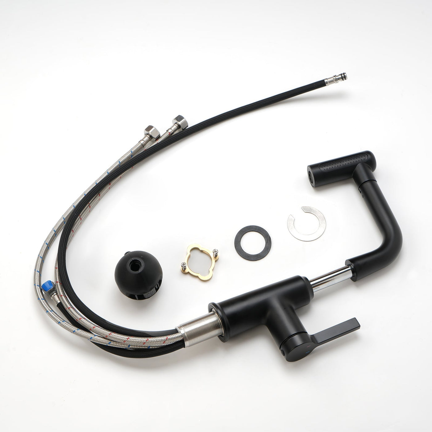 Metora Single-Hole Waterfall & Pull-Out Liftable Bathroom Faucet-BF2209