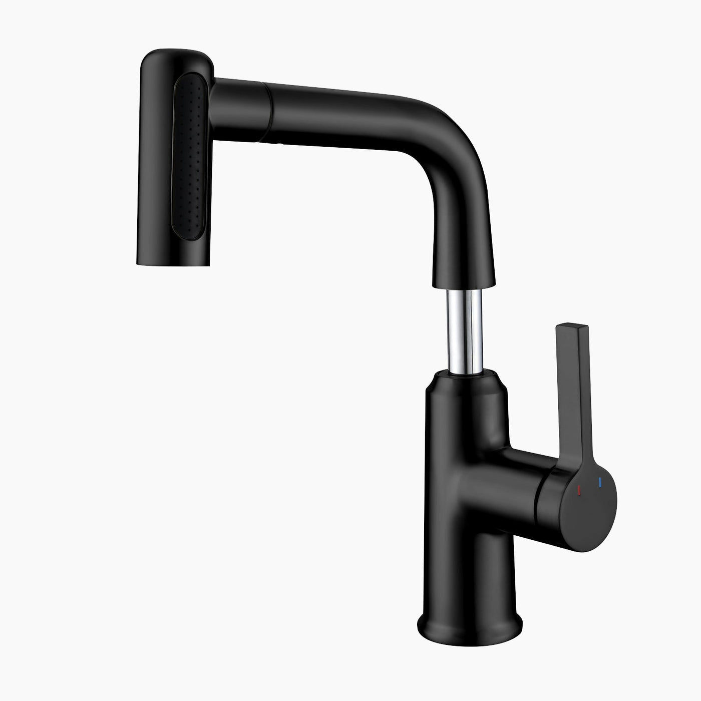 Metora Single-Hole Waterfall & Pull-Out Liftable Bathroom Faucet-BF2209