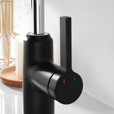 Metora Single-Hole Waterfall & Pull-Out Liftable Bathroom Faucet-BF2209