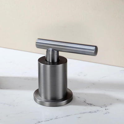 Metora Two-Handle Widespread Waterfall & Pull-Out Bathroom Faucet with Temperature Display-BFWS2401