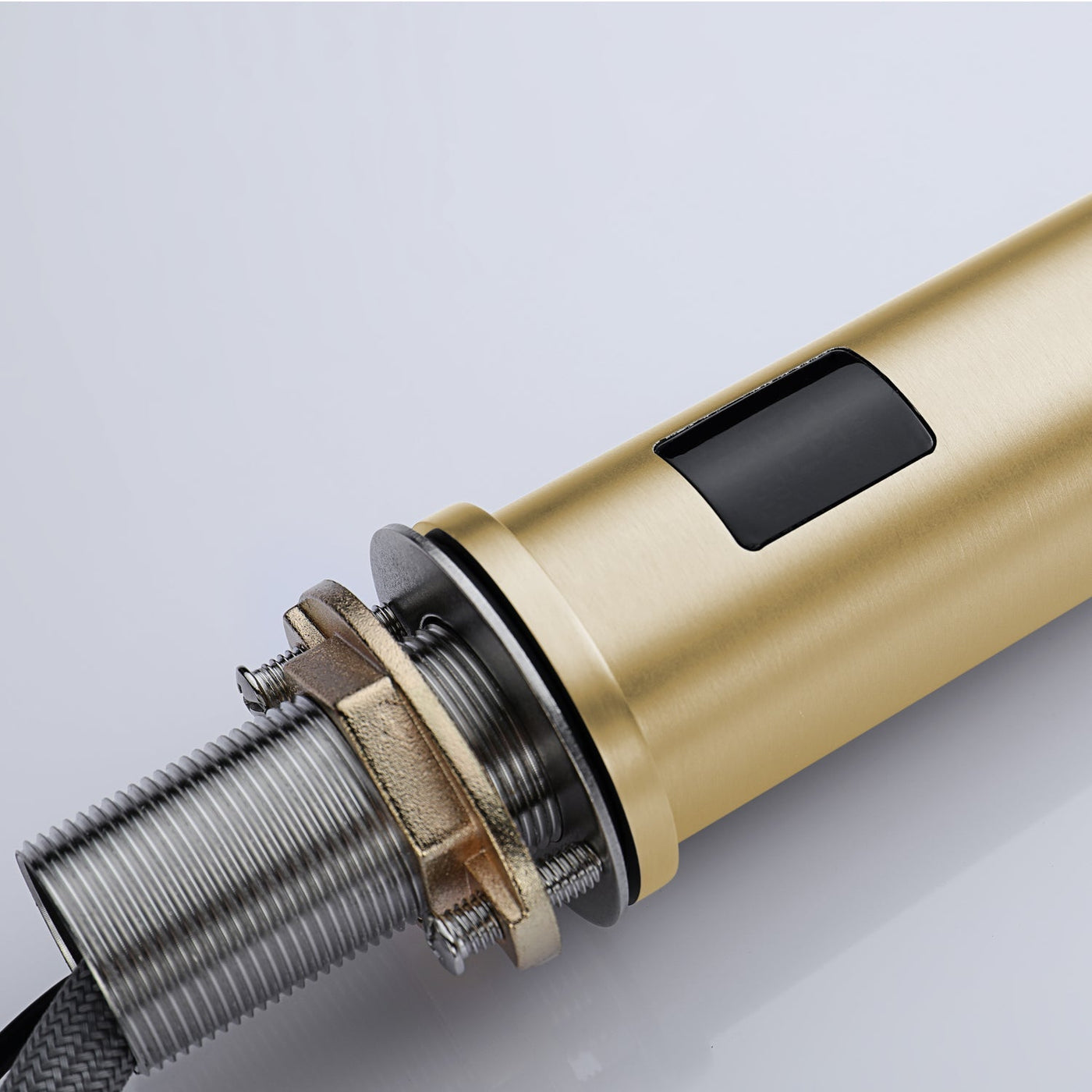 Metora Two-Handle Widespread Waterfall & Pull-Out Bathroom Faucet with Temperature Display-BFWS2401