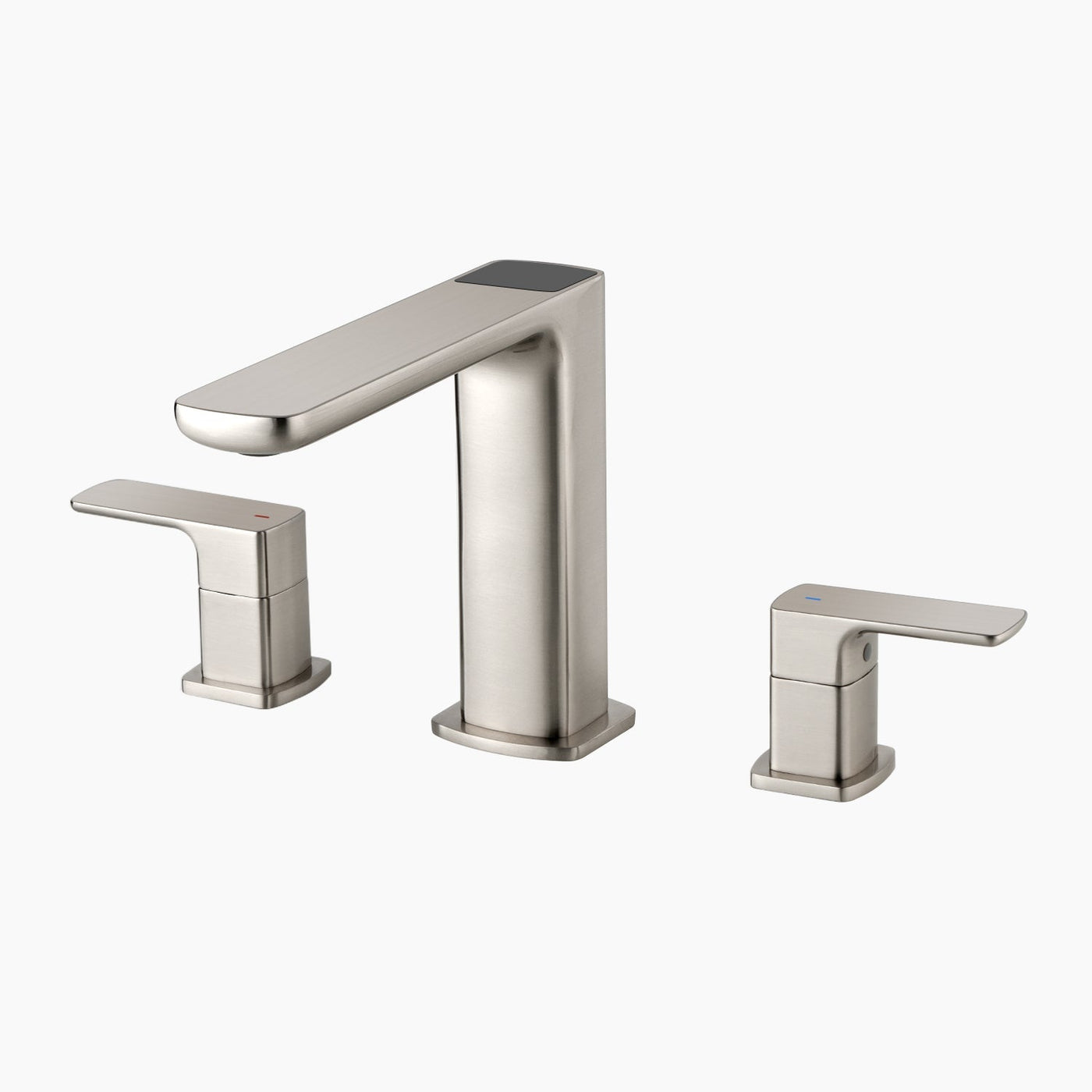 Metora Widespread 2-handle Bathroom Faucet with Temperature Display-BFWS2402