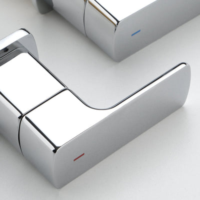 Metora Widespread 2-handle Bathroom Faucet with Temperature Display-BFWS2402