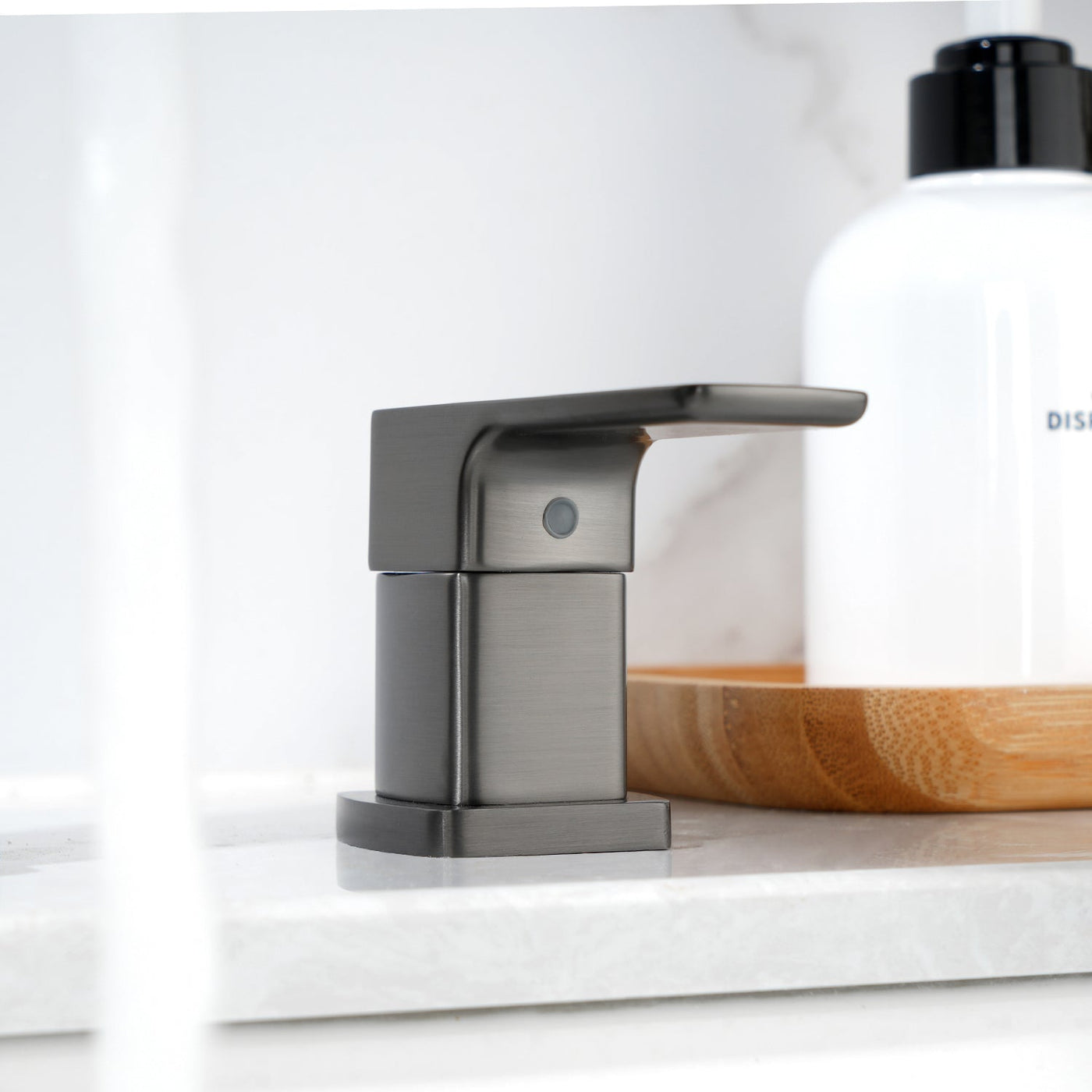 Metora Widespread 2-handle Bathroom Faucet with Temperature Display-BFWS2402